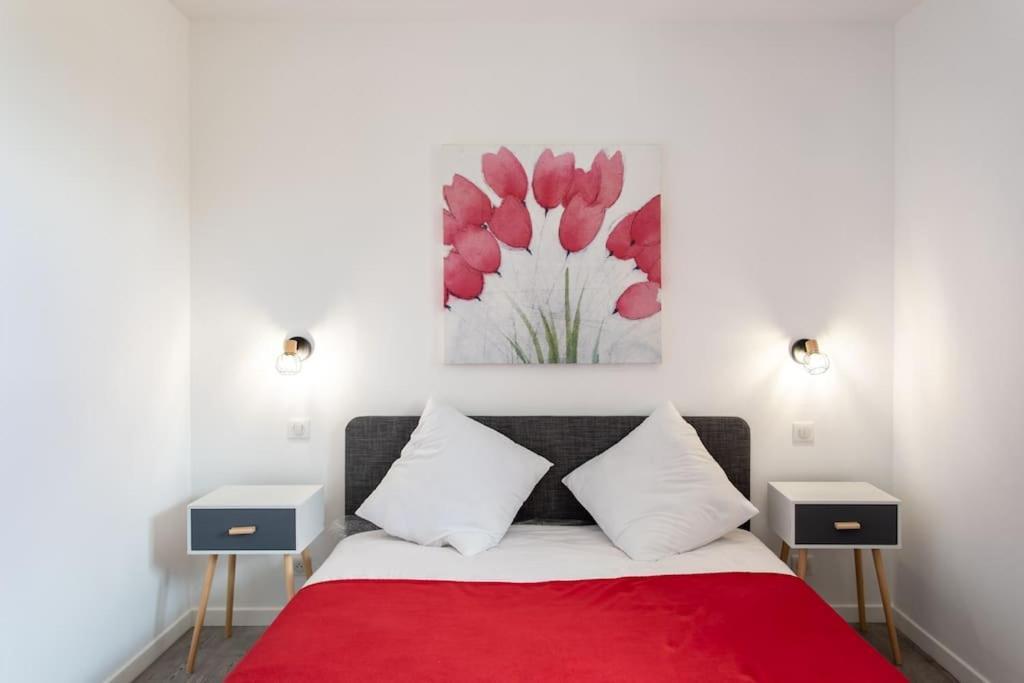 Echapee Belle - Vinayard View - Jacuzzi Bbq - Parking Apartment Nice Luaran gambar