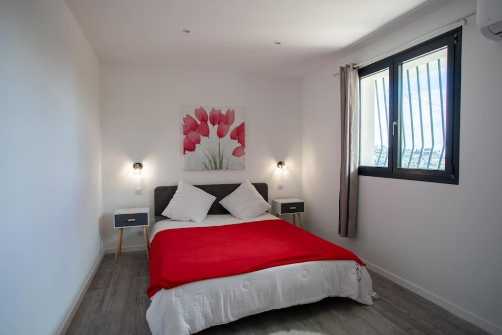 Echapee Belle - Vinayard View - Jacuzzi Bbq - Parking Apartment Nice Luaran gambar