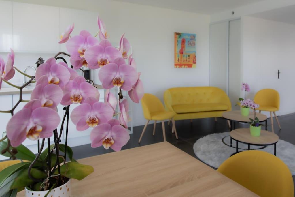 Echapee Belle - Vinayard View - Jacuzzi Bbq - Parking Apartment Nice Luaran gambar