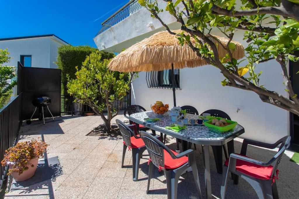 Echapee Belle - Vinayard View - Jacuzzi Bbq - Parking Apartment Nice Luaran gambar